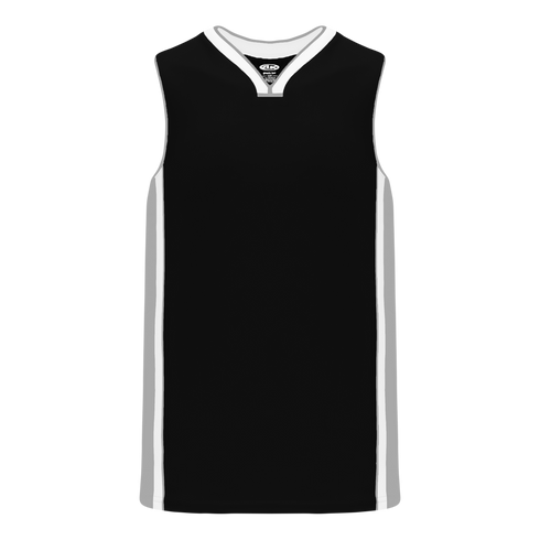 Athletic Knit Pro Cut Basketball Jersey with Rap Neck & Side Inserts (B1715)